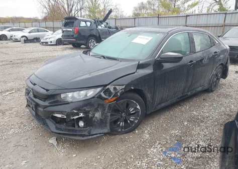 2018 Honda Civic Ex from USA, damaged, VIN SHHFK7H57JU231492